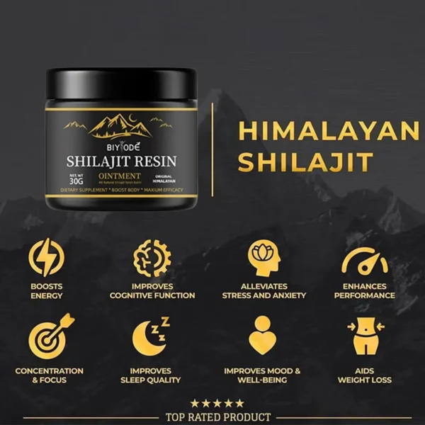 Premium 30g Organic Himalayan Shilajit Paste