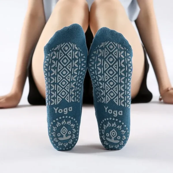 Premium Non-Slip Pilates & Yoga Socks for Women - Image 5