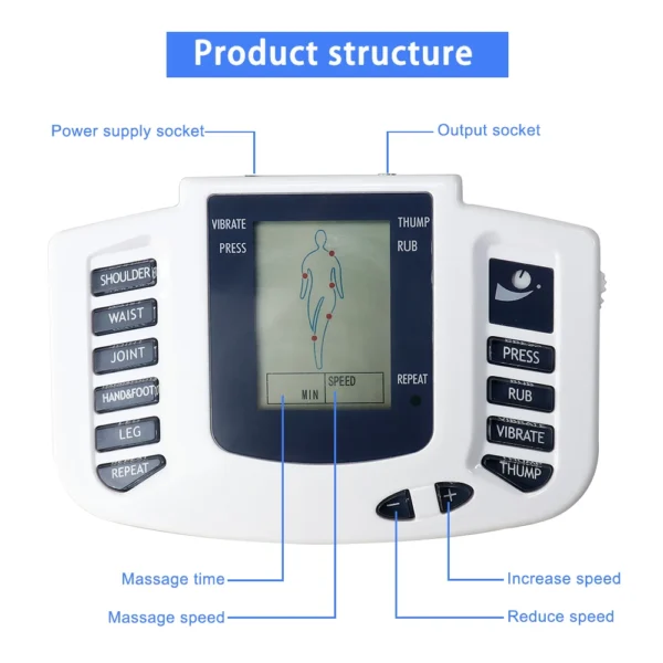 Electrical EMS Tens Massage Machine - Image 2