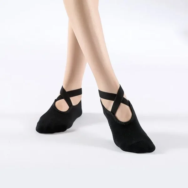 Premium Non-Slip Pilates & Yoga Socks for Women - Image 6