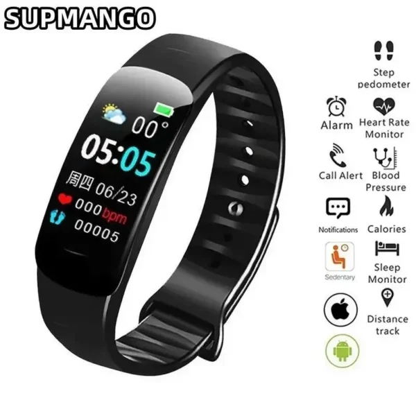 C1 P Smart Watch Bluetooth Fitness Tracker