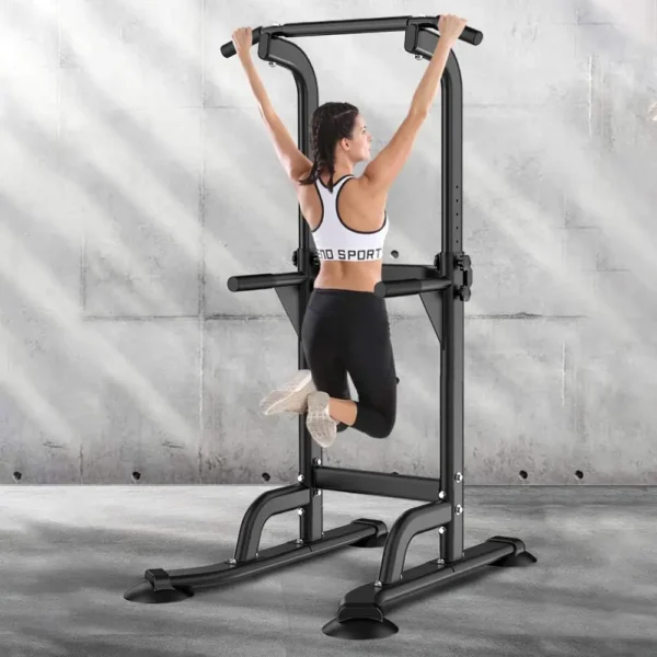 Power Tower Dip Station Pull Up Bar