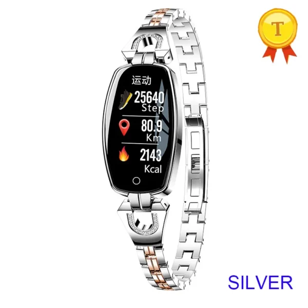 Luxury Smart Fitness Tracker Bracelet – Heart Rate & Blood Pressure Monitor, Call/SMS Alerts - Image 3