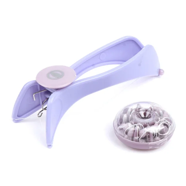 Mini Facial Hair Remover – Spring Threading Epilator for Cheeks & Eyebrows - Image 2
