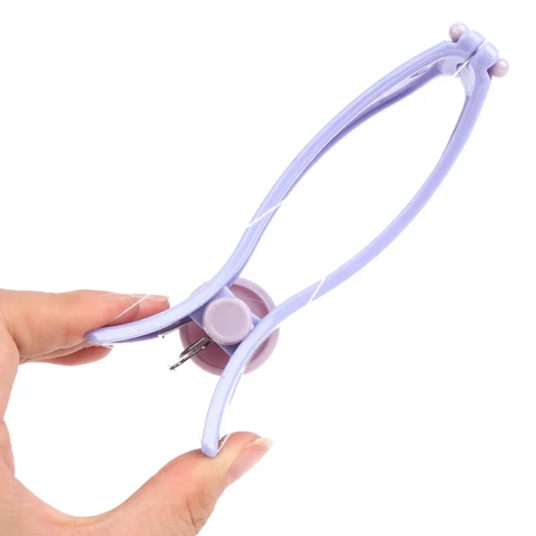 Mini Facial Hair Remover – Spring Threading Epilator for Cheeks & Eyebrows - Image 5