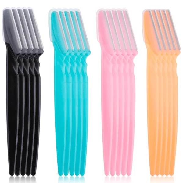 3/4/10Pcs Eyebrow Trimmer Set – Portable Face & Brow Shaver for Precise Hair Removal