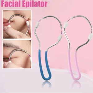 Safe Handheld Spring Roller | Women's Facial Hair Removal & Beauty Epilator | Face Massager & Care Tool