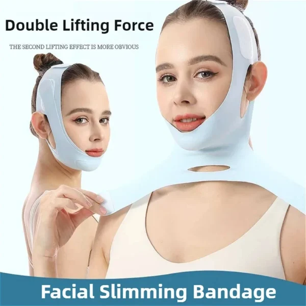 Women Face Slimming Bandage | V Face Shaper Chin & Cheek Lift Belt | Anti-Wrinkle Skin Care Tool