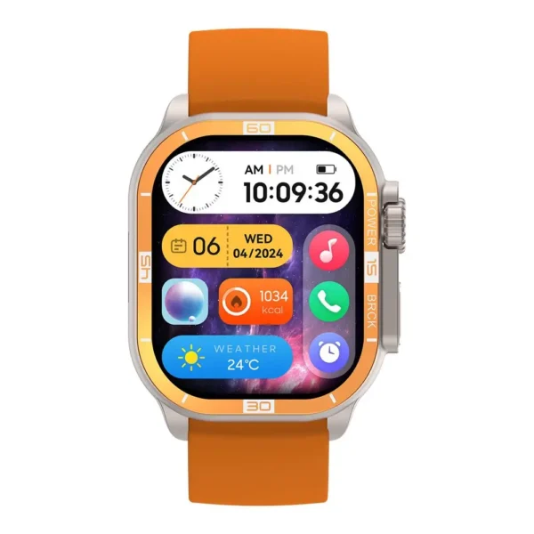 Unihertz 8849 Tank 3S/Tank 3 Pro Smartwatch - Fitness Tracker, Bluetooth Calling, Heart Rate Monitor, Pedometer, and Message Reminder