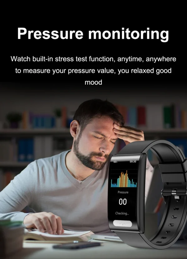 Smart Watch TK70 2025 - ECG, Blood Glucose, Blood Pressure, Temperature & Oxygen Monitoring for Sports and Health Tracking - Image 5