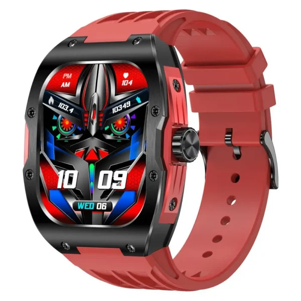 AK69 Smartwatch – Bluetooth Calling, 1.95" AMOLED Display, Health & Sports Tracker