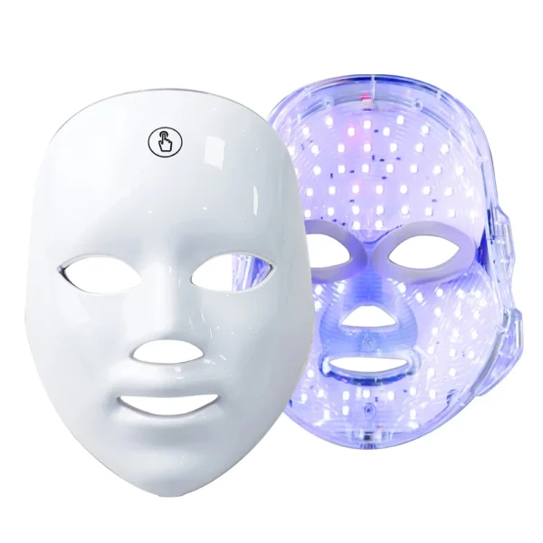 7-Color LED Facial Mask - Photon Therapy for Acne, Skin Rejuvenation, and Wrinkle Removal - Image 6