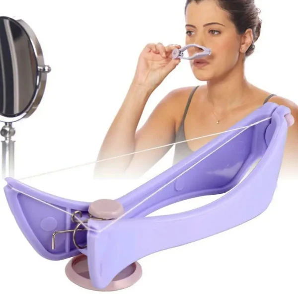 Facial Hair Remover | DIY Face Defeatherer | Spring Threading Epilator for Women & Girls - Image 2
